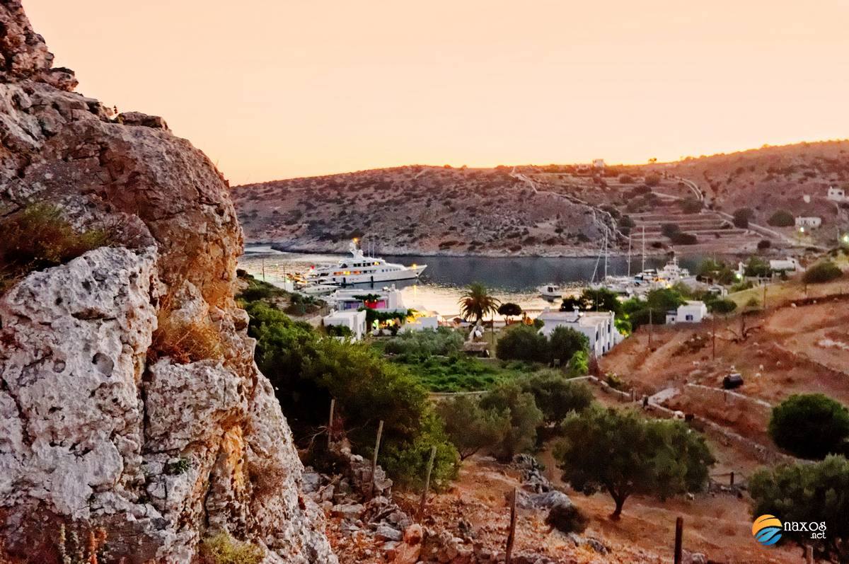 Schinoussa island in Cyclades, Greece