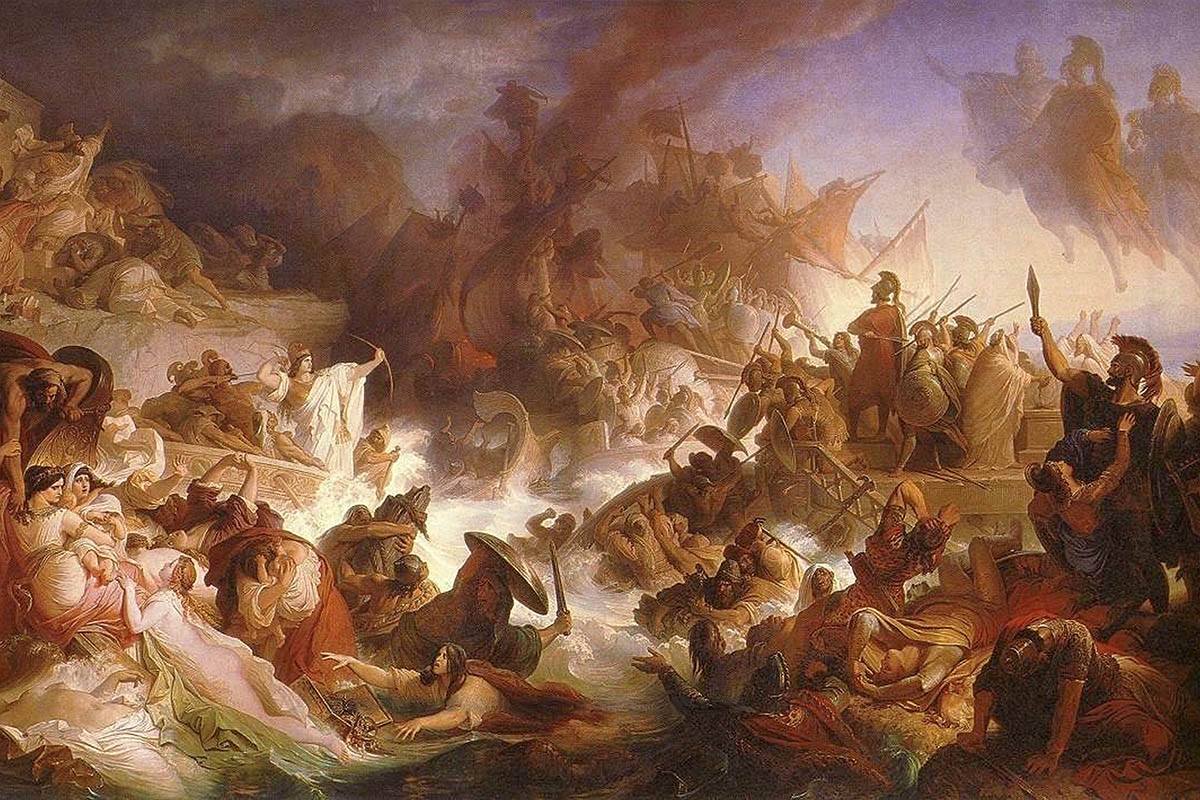 The Persian invasion to Greece