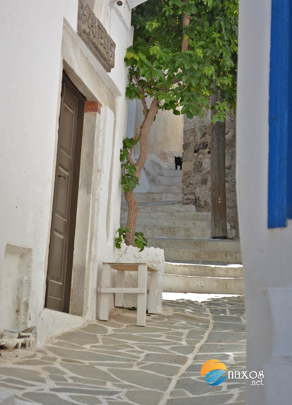 Alley in Naxos Town