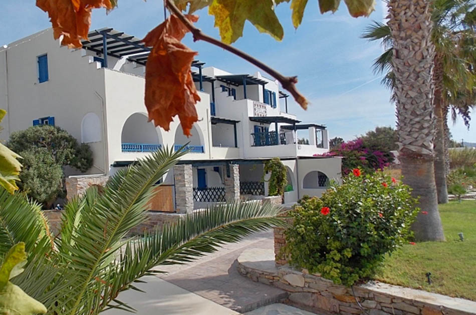 Stella Apartments, Plaka beach, Naxos Greece