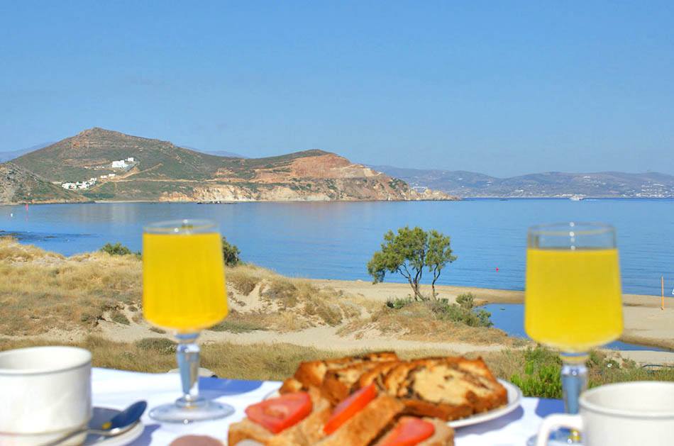 Alkyoni Beach Hotel, Naxos Greece