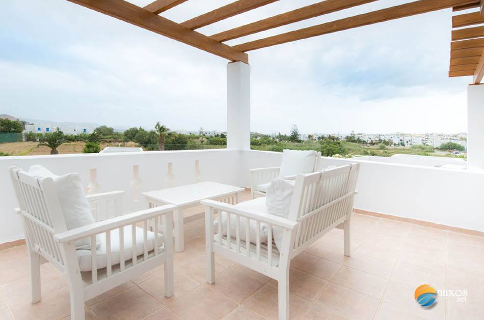 Porto Naxos Hotel, room veranda