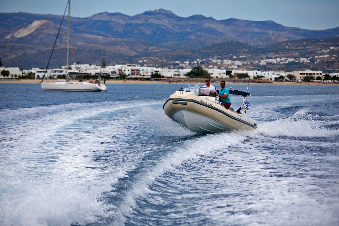 Naxos island yachting