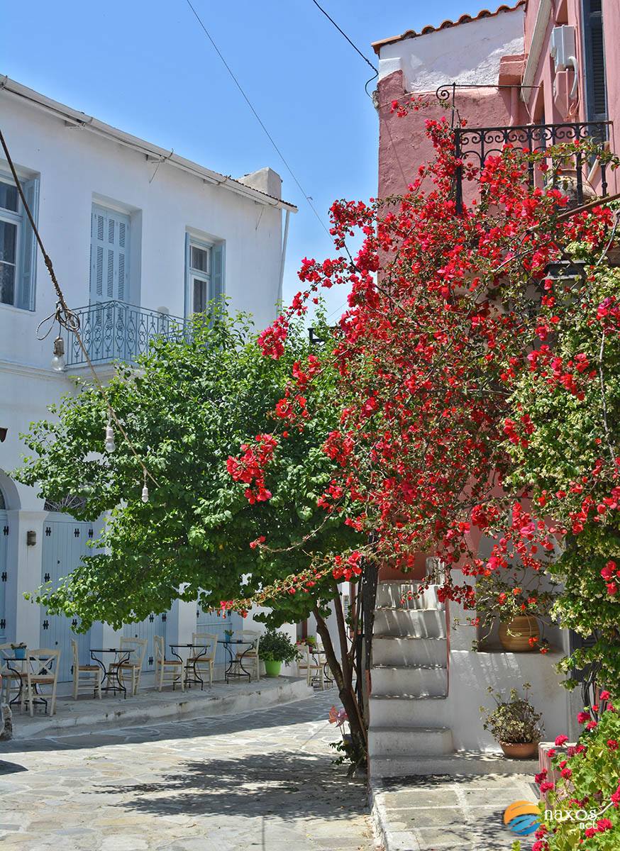 Naxos island architecture