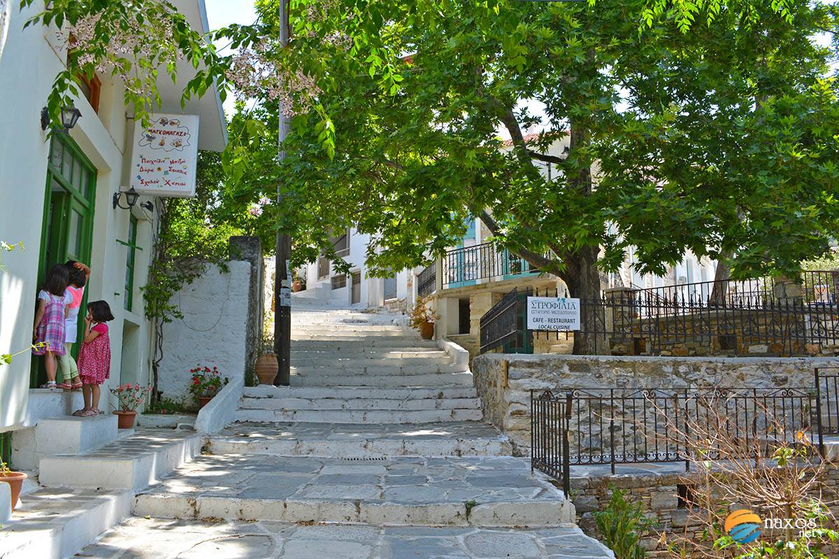 Naxos island architecture
