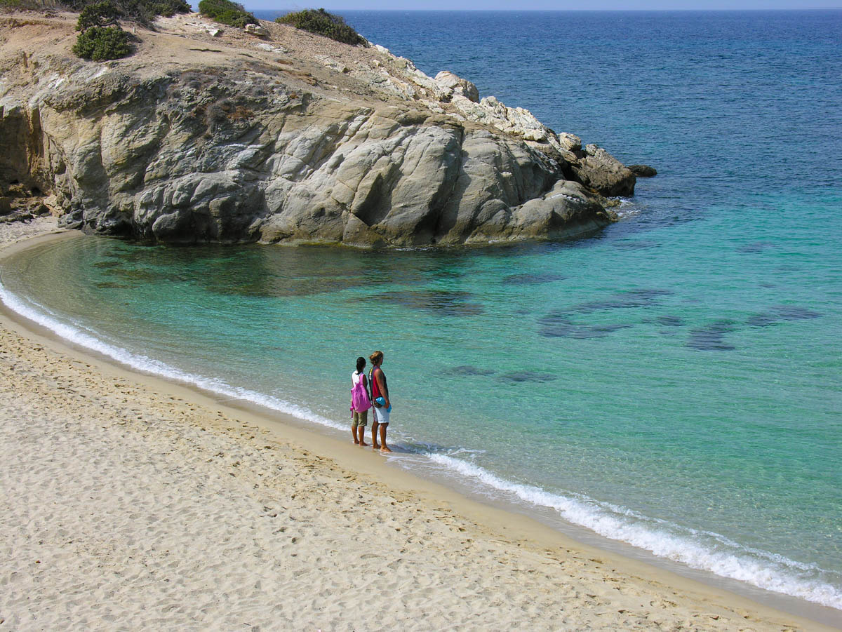 Alyko beach, Naxos
