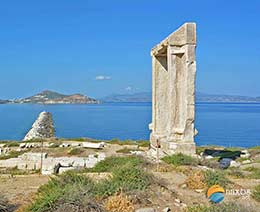 Portara, the huge marble gate