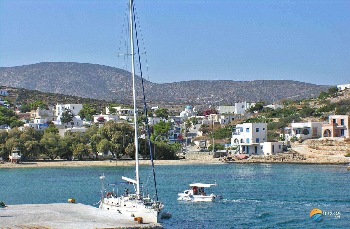 Iraklia island in Cyclades, Greece