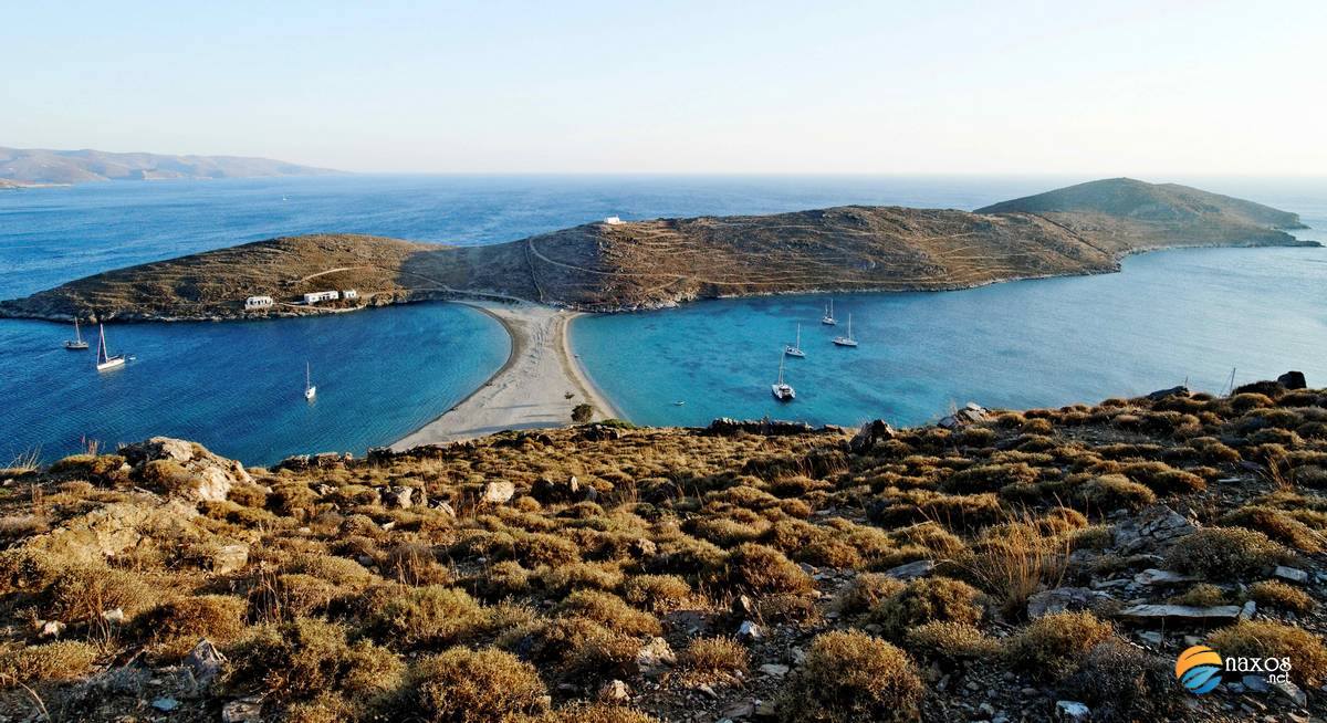 Kythnos island in Cyclades, Greece