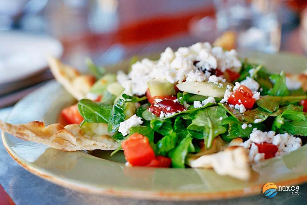 Naxos, greek salad