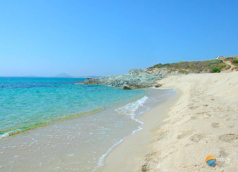 Orkos beach, Naxos, Greece
