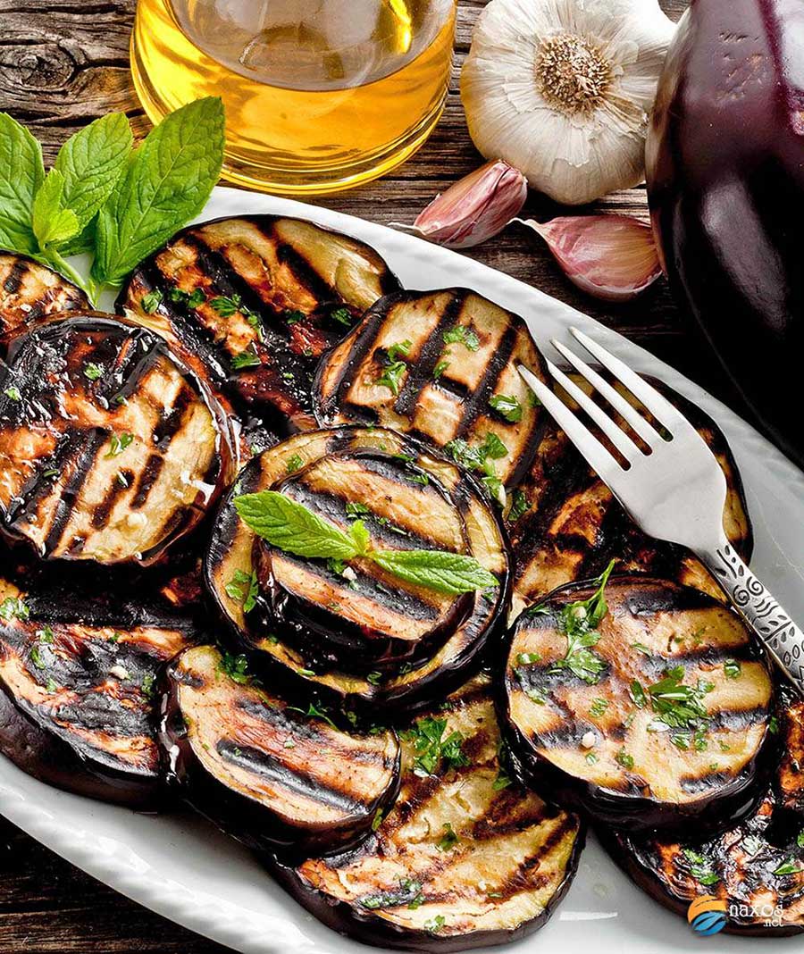 Grilled Aubergines