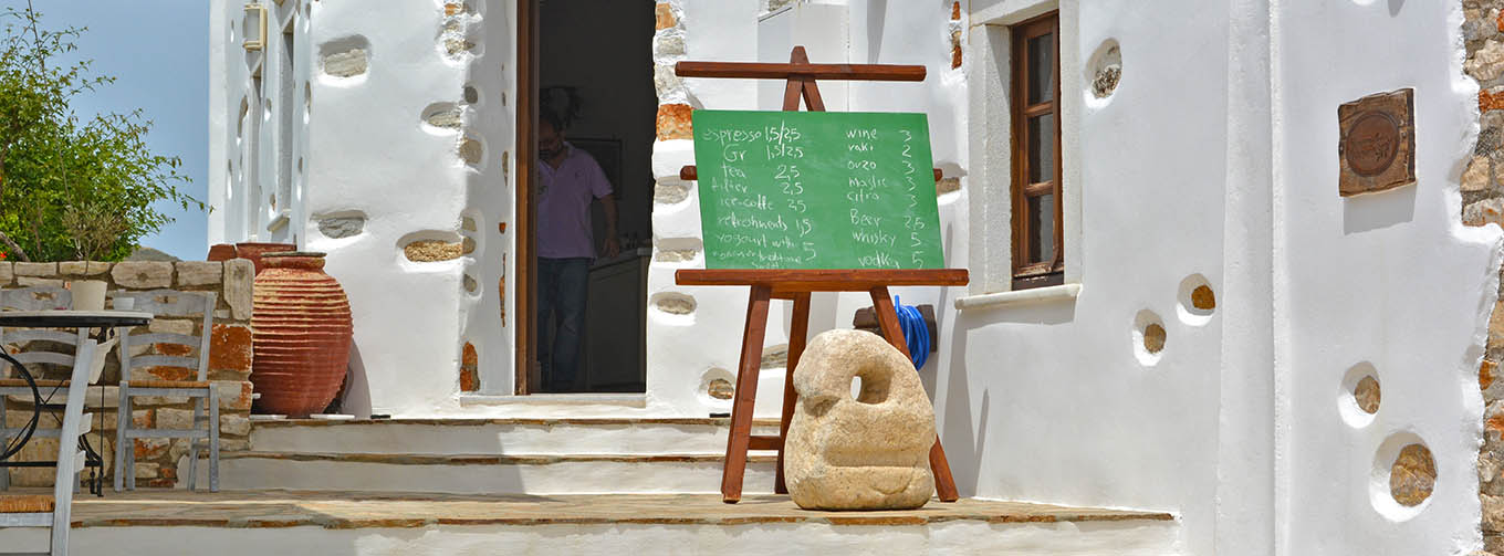 Local products of Naxos island