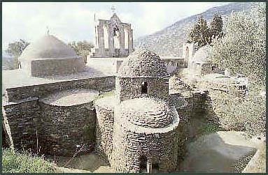 Panagia Drossiani church at Moni